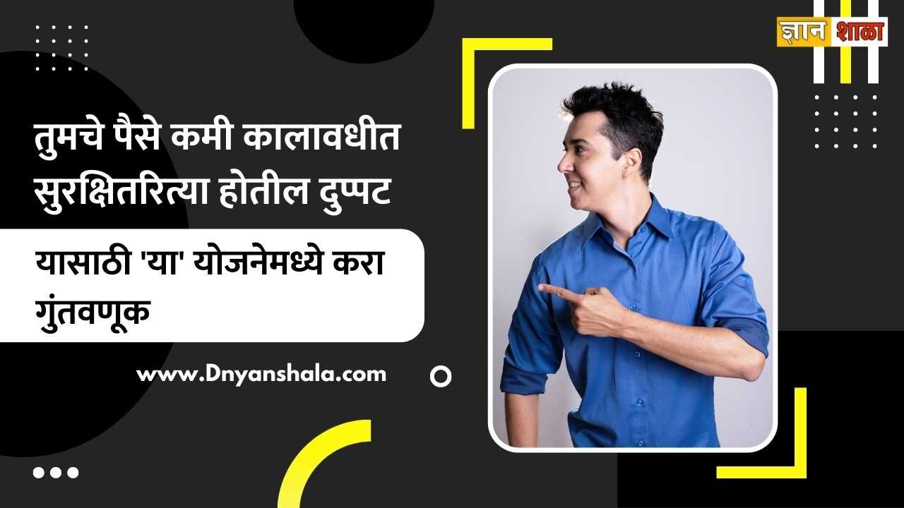 Top 6 best investment plans in India in marathi