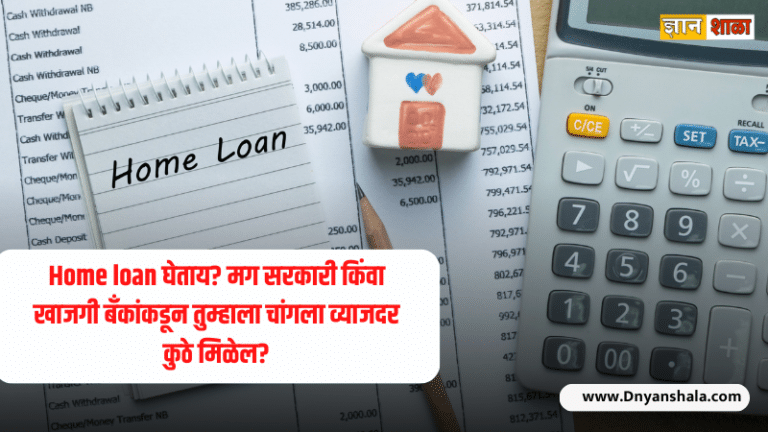 Home loan interest rate of private and government banks
